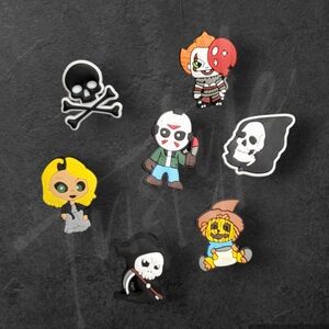 ⭐️3/$20⭐️ Horror Movie Themed Shoe Charms